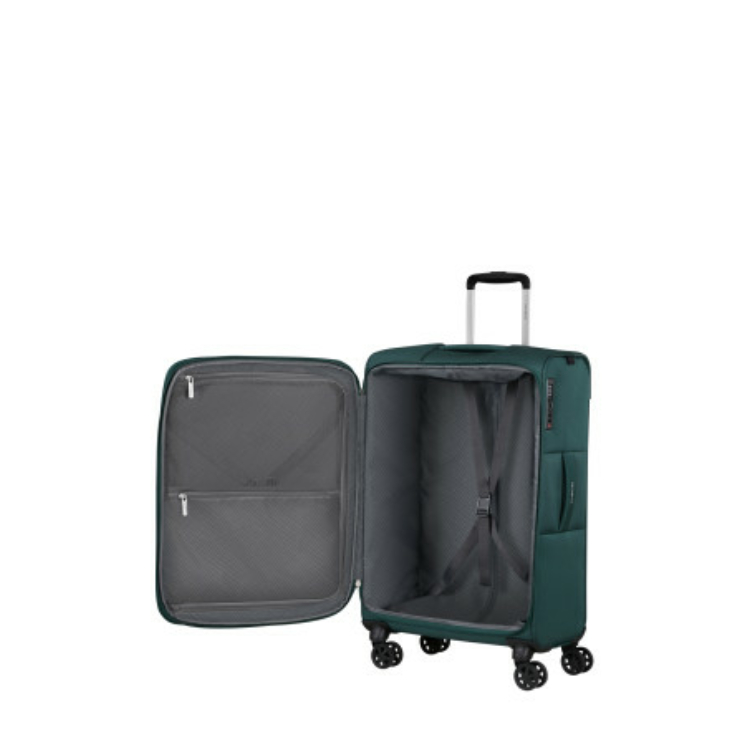Samsonite BASE BREEZE SPINNER 67/24 EXP TMAVO ZELENÁ