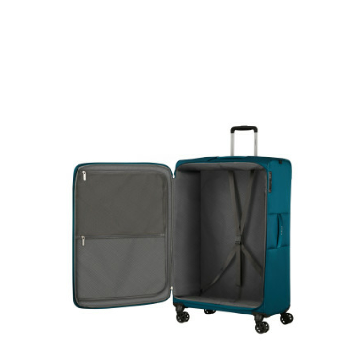 Samsonite BASE BREEZE SPINNER 78/29 EXP PETROL BLUE
