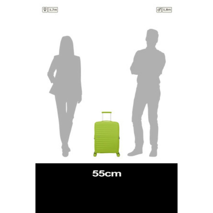 AMERICAN TOURISTER FASTFORWARD 55/20 TSA EXP NEON LIME