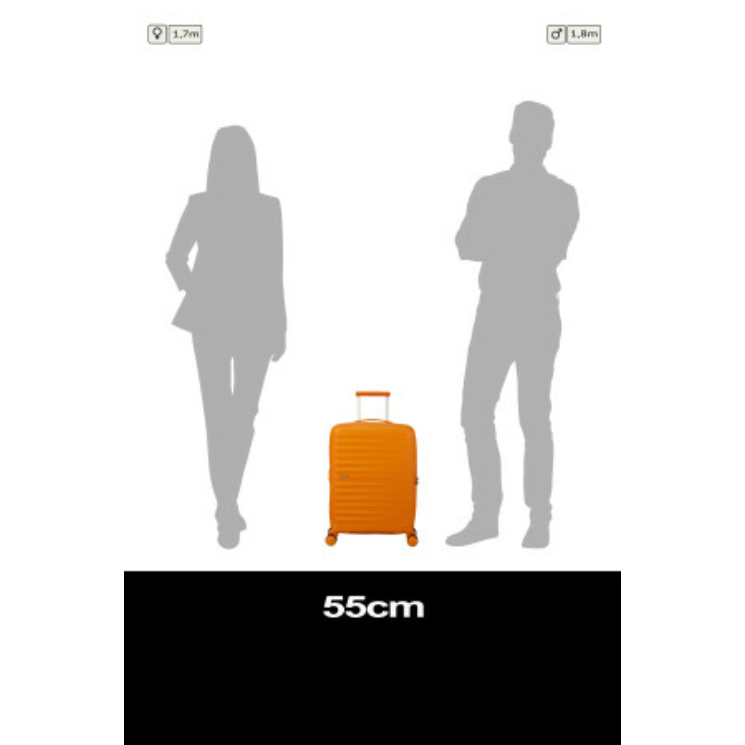 AMERICAN TOURISTER FASTFORWARD 55/20 TSA EXP RADIANT ORANGE