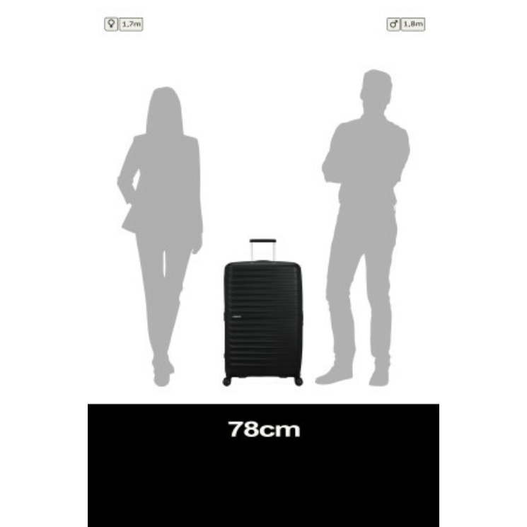 AMERICAN TOURISTER FASTFORWARD 78/29 TSA EXP FLASH BLACK