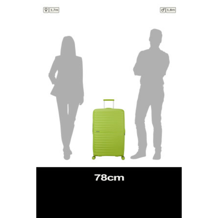 AMERICAN TOURISTER FASTFORWARD 78/29 TSA EXP NEON LIME