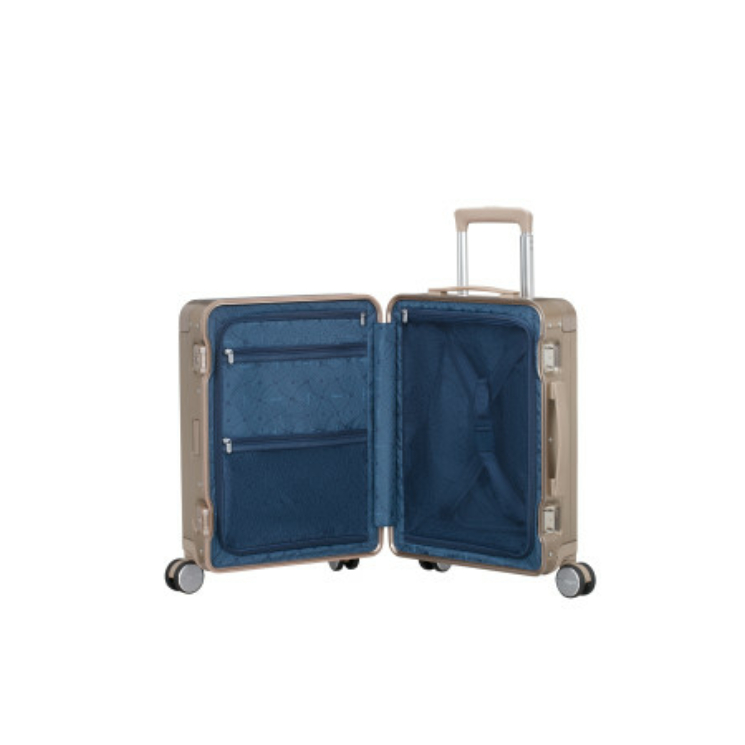 American Tourister SOUNDBOX ALU SPINNER 55/20 TSA BRONZE