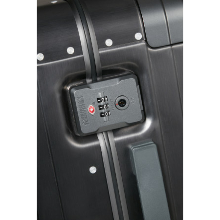 American Tourister SOUNDBOX ALU SPINNER 55/20 TSA BRUSHED ANTHRACITE