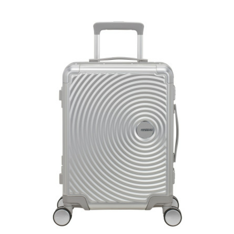 American Tourister SOUNDBOX ALU SPINNER 55/20 TSA SILVER