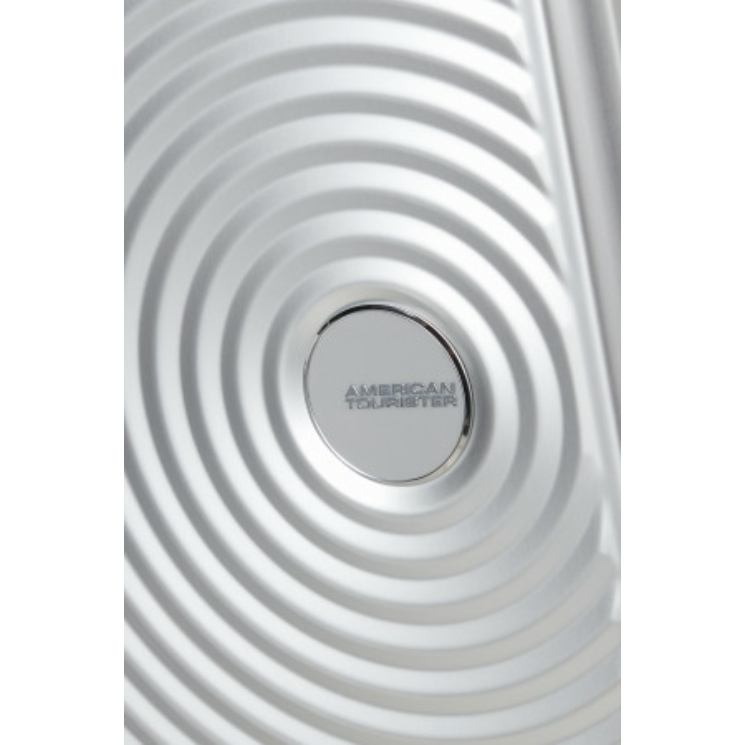 American Tourister SOUNDBOX ALU SPINNER 55/20 TSA SILVER
