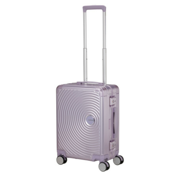 American Tourister SOUNDBOX ALU SPINNER 55/20 TSA STORMY LILAC