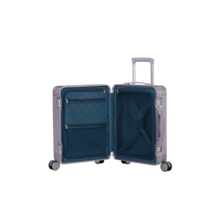 American Tourister SOUNDBOX ALU SPINNER 55/20 TSA STORMY LILAC