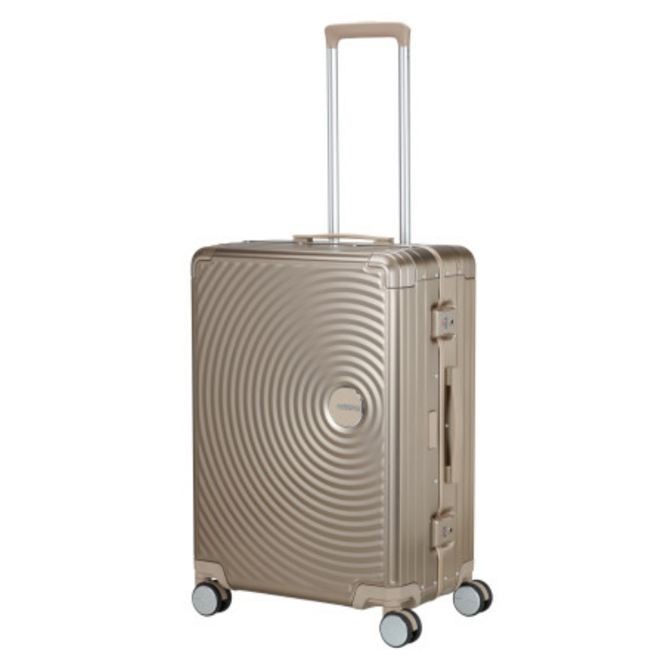 American Tourister SOUNDBOX ALU SPINNER 68/25 TSA BRONZE