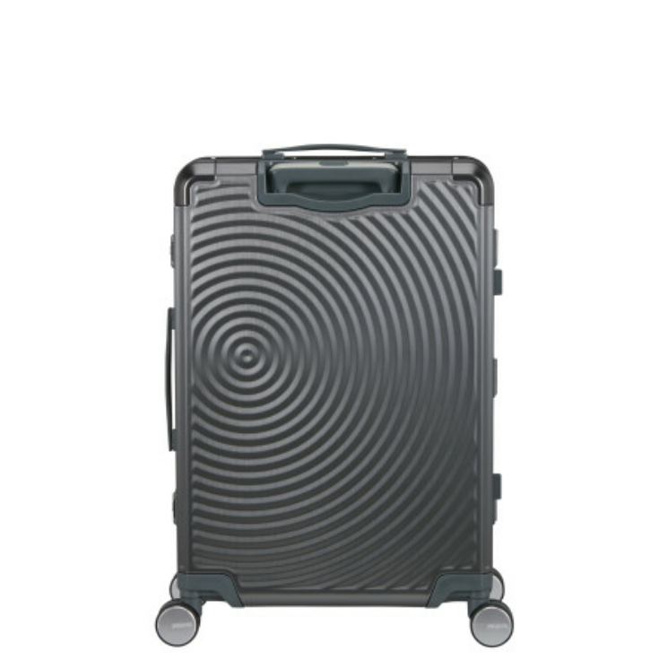 American Tourister SOUNDBOX ALU SPINNER 68/25 TSA BRUSHED ANTHRACITE