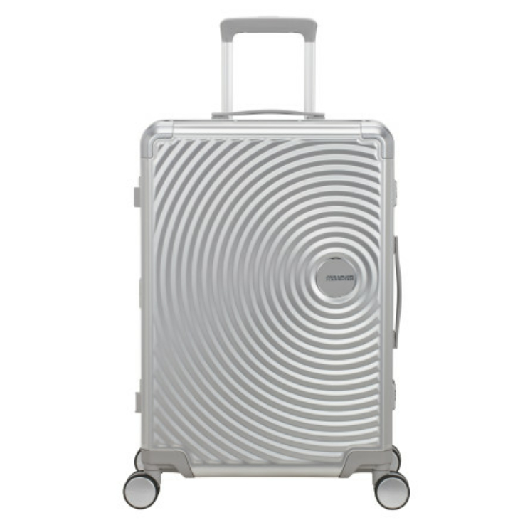 American Tourister SOUNDBOX ALU SPINNER 68/25 TSA SILVER