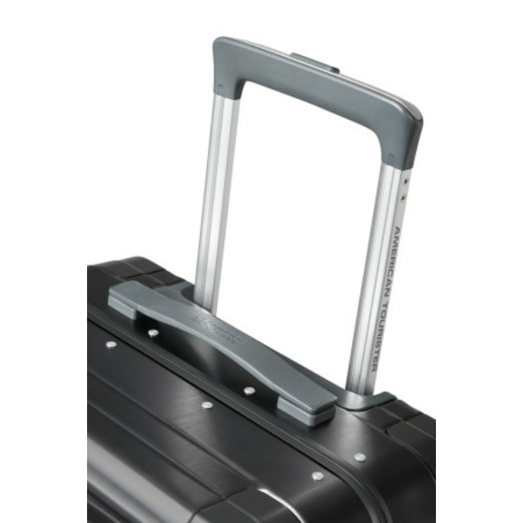 American Tourister SOUNDBOX ALU SPINNER 77/28 TSA BRUSHED ANTHRACITE