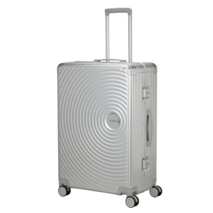 American Tourister SOUNDBOX ALU SPINNER 77/28 TSA SILVER