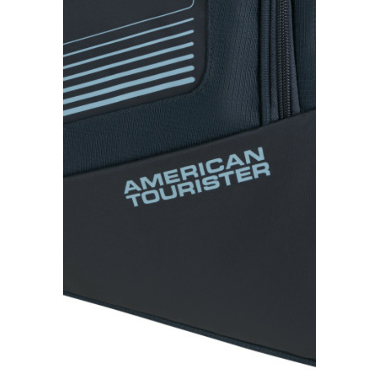 American Tourister CITY RACER DUFFLE/WH S NAVY Športová taška na kolieskach/taška cez rameno
