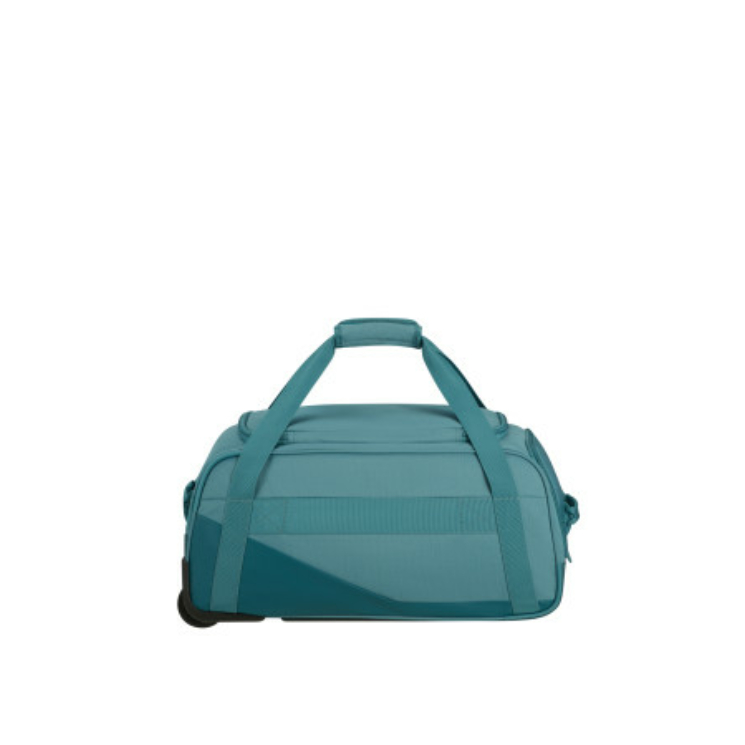 American Tourister CITY RACER DUFFLE/WH S PETROL Športová taška na kolieskach/taška cez rameno