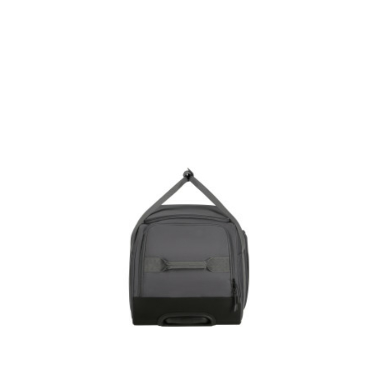 American Tourister CITY RACER DUFFLE/WH M BLACK Športová taška na kolieskach/taška cez rameno