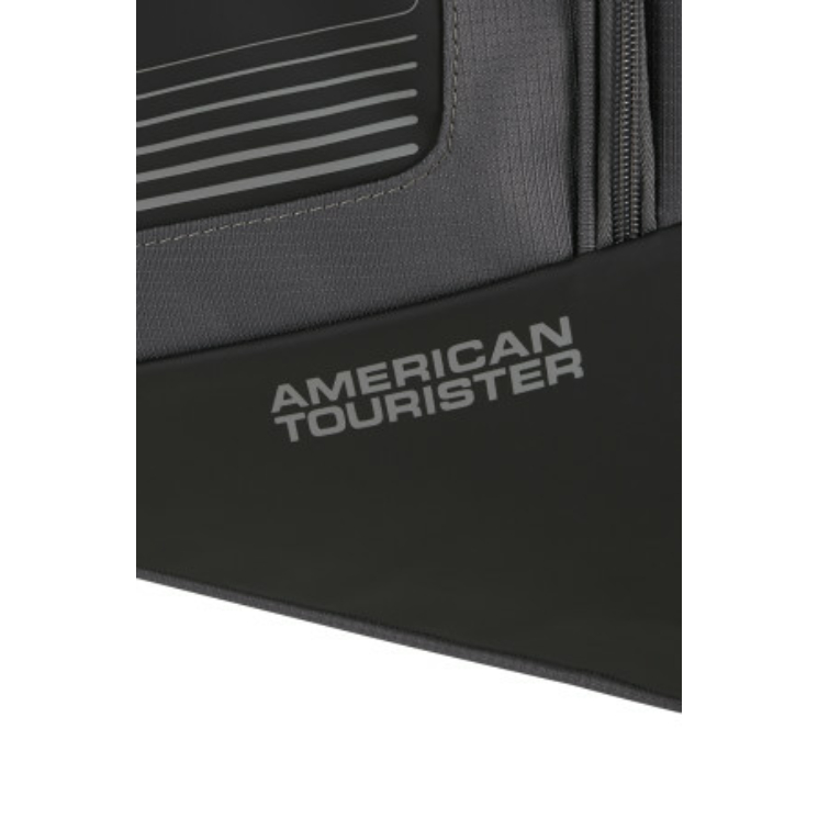 American Tourister CITY RACER DUFFLE/WH M BLACK Športová taška na kolieskach/taška cez rameno