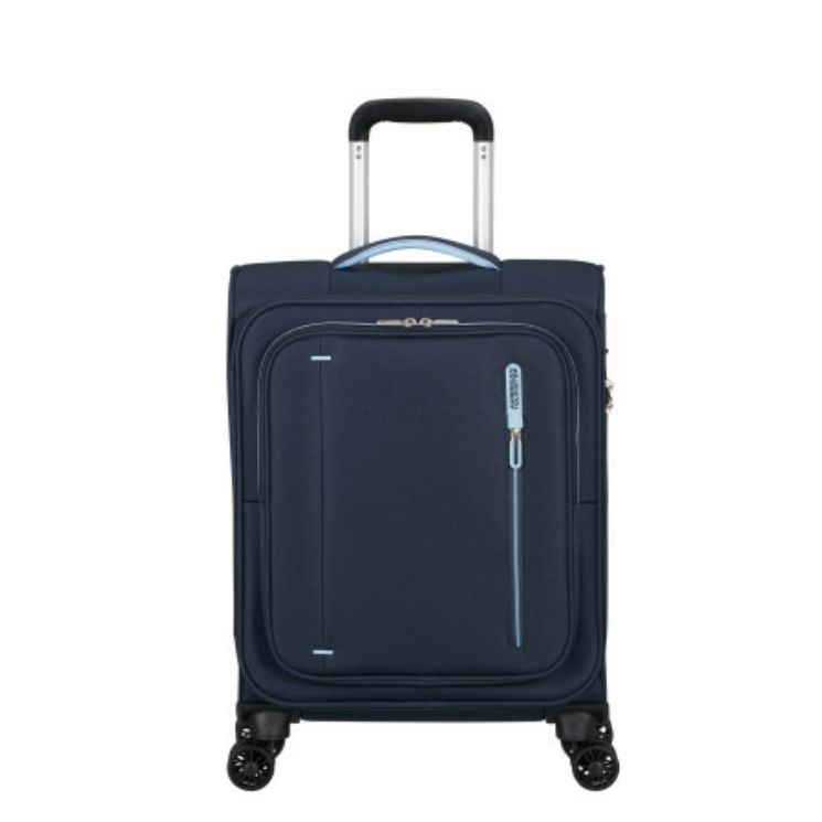 AMERICAN TOURISTER CLOUDRIDER SPINNER S TSA SKY NAVY