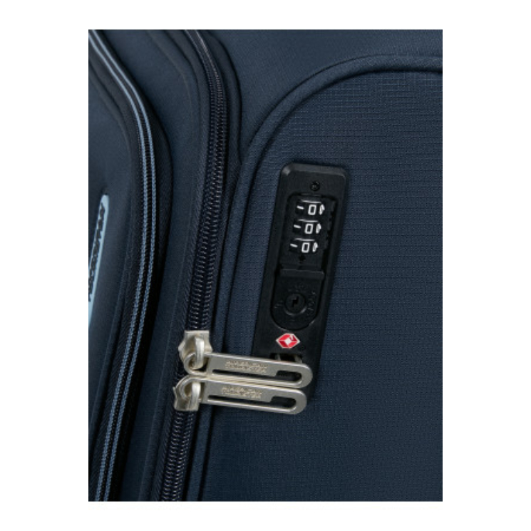 AMERICAN TOURISTER CLOUDRIDER SPINNER S TSA SKY NAVY