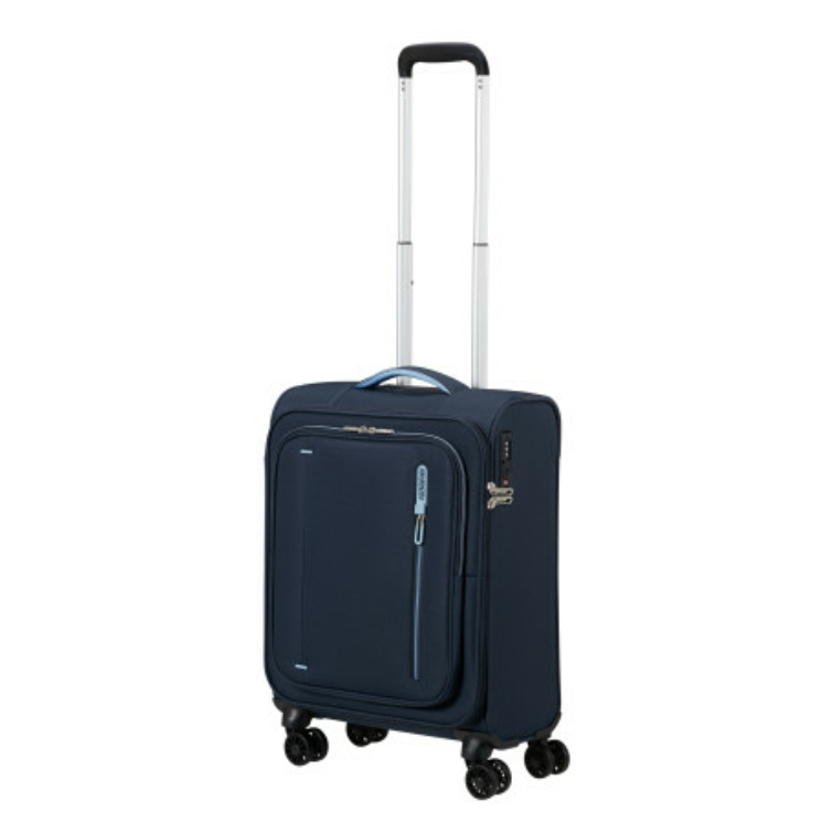 AMERICAN TOURISTER CLOUDRIDER SPINNER S TSA SKY NAVY