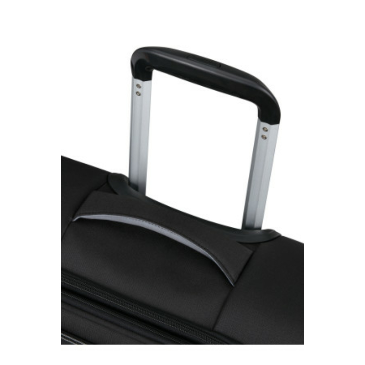 AMERICAN TOURISTER CLOUDRIDER SPINNER S EXP TSA JET BLACK