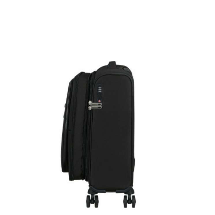 AMERICAN TOURISTER CLOUDRIDER SPINNER S EXP TSA JET BLACK
