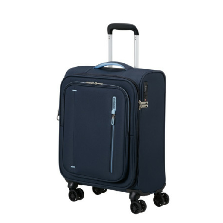 AMERICAN TOURISTER CLOUDRIDER SPINNER S EXP TSA SKY NAVY
