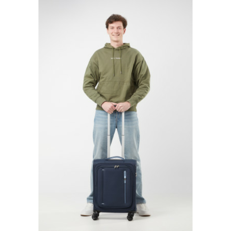 AMERICAN TOURISTER CLOUDRIDER SPINNER S EXP TSA SKY NAVY