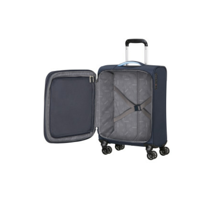 AMERICAN TOURISTER CLOUDRIDER SPINNER S EXP TSA SKY NAVY