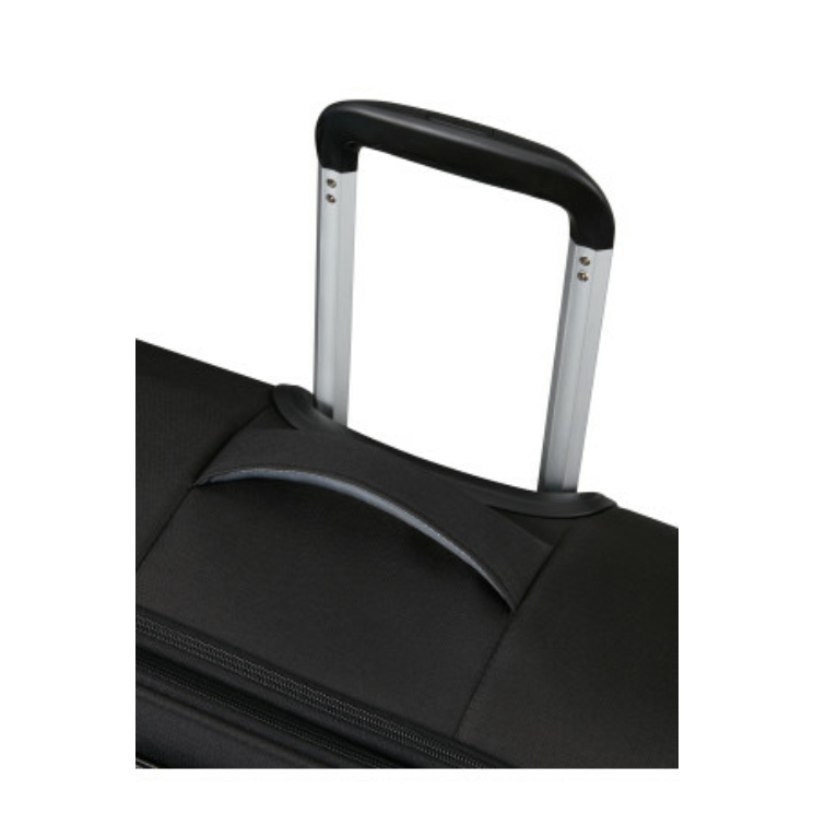 AMERICAN TOURISTER CLOUDRIDER SPINNER M EXP TSA JET BLACK