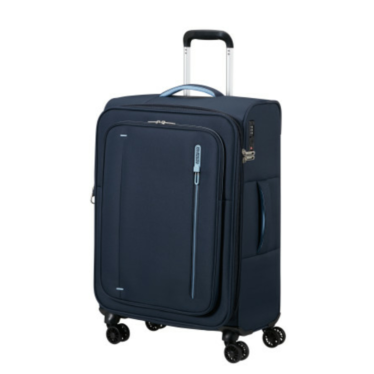 AMERICAN TOURISTER CLOUDRIDER SPINNER M EXP TSA SKY NAVY