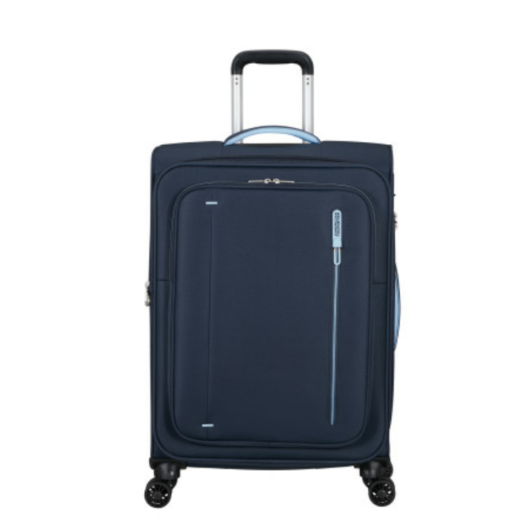 AMERICAN TOURISTER CLOUDRIDER SPINNER M EXP TSA SKY NAVY