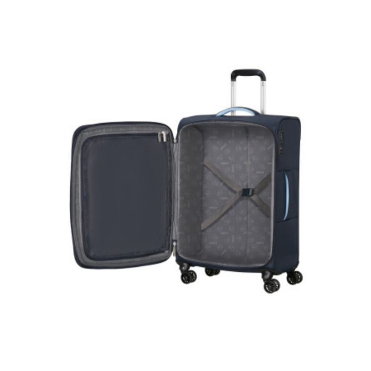 AMERICAN TOURISTER CLOUDRIDER SPINNER M EXP TSA SKY NAVY