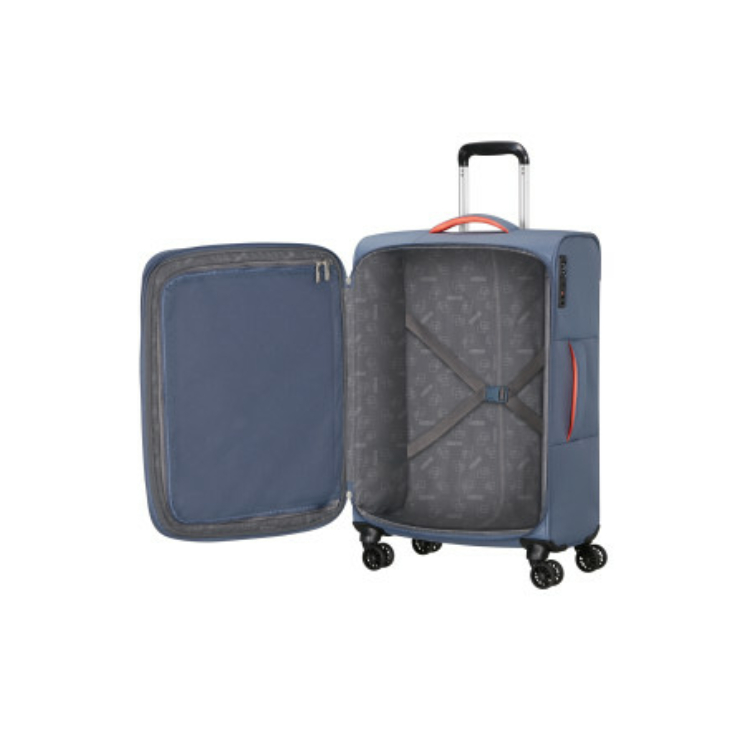 AMERICAN TOURISTER CLOUDRIDER SPINNER M EXP TSA STONE BLUE