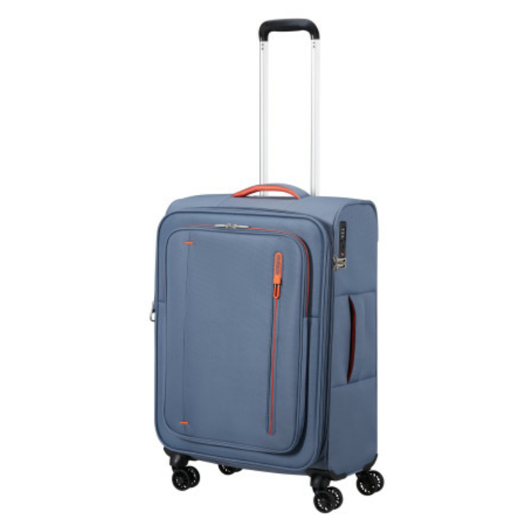 AMERICAN TOURISTER CLOUDRIDER SPINNER M EXP TSA STONE BLUE