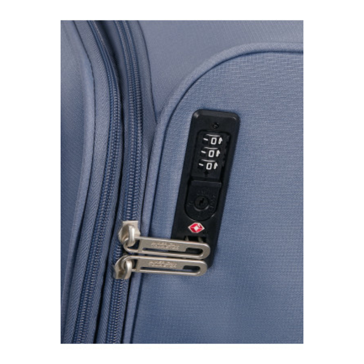 AMERICAN TOURISTER CLOUDRIDER SPINNER M EXP TSA STONE BLUE