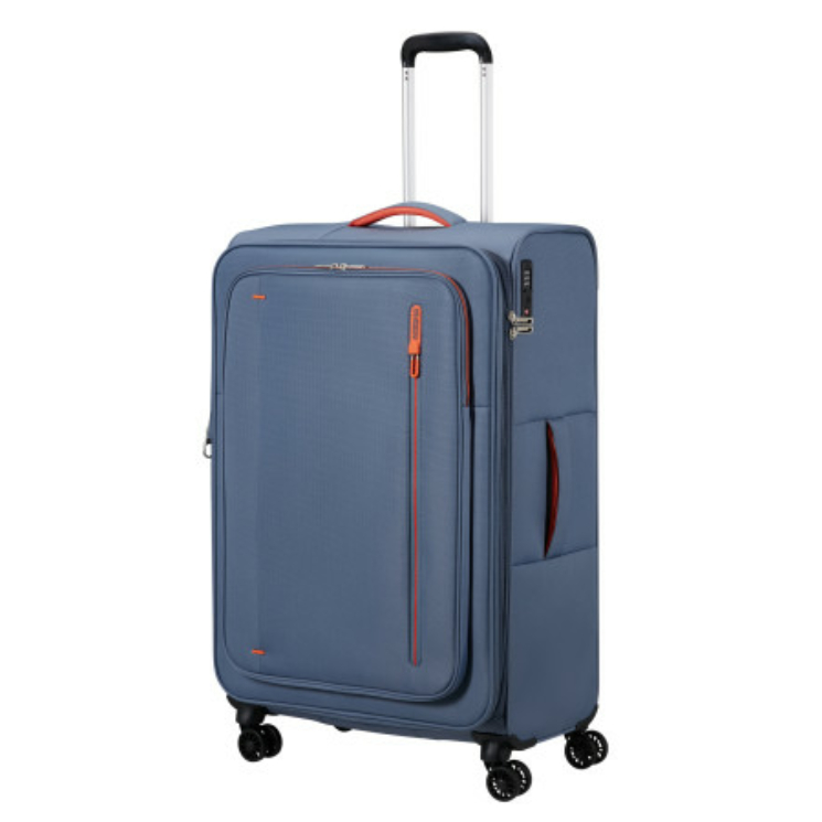 AMERICAN TOURISTER CLOUDRIDER SPINNER L EXP TSA STONE BLUE