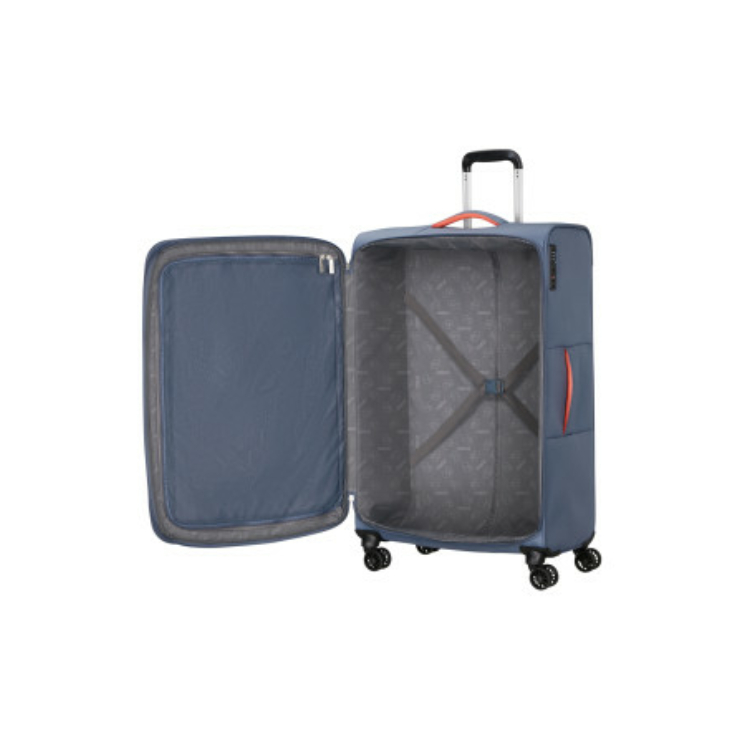 AMERICAN TOURISTER CLOUDRIDER SPINNER L EXP TSA STONE BLUE
