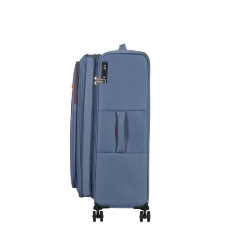 AMERICAN TOURISTER CLOUDRIDER SPINNER L EXP TSA STONE BLUE