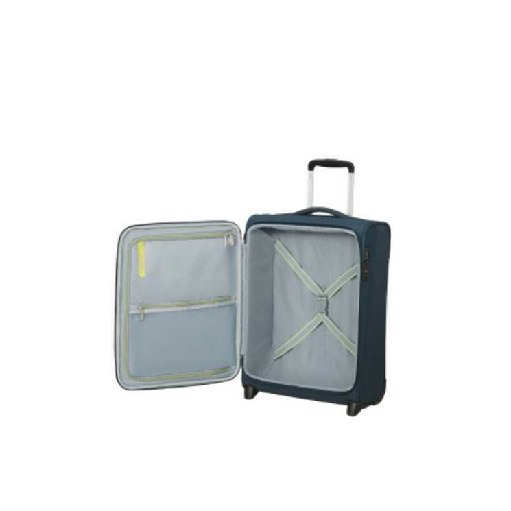 American Tourister WANDERLITE UPRIGHT S TSA TMAVOMODRÁ