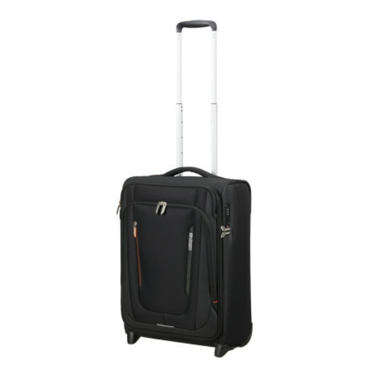 American Tourister WANDERLITE UPRIGHT S TSA SHADOW BLACK
