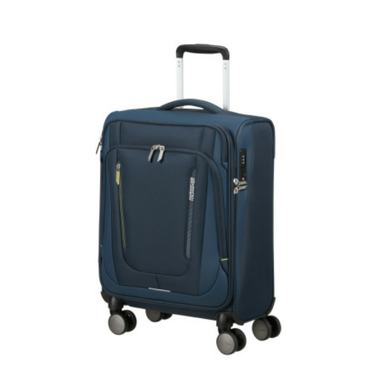 American Tourister WANDERLITE SPINNER S TSA TMAVOMODRÁ