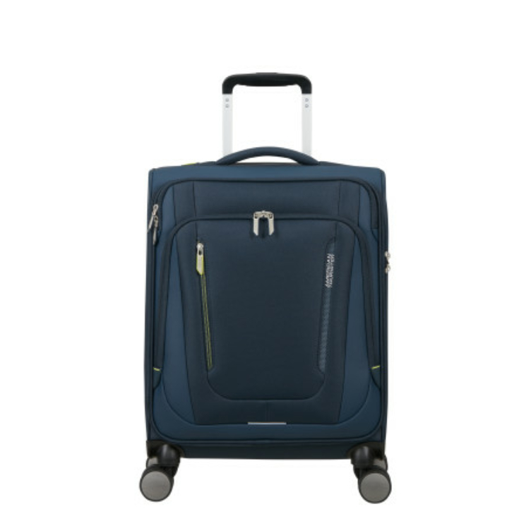 American Tourister WANDERLITE SPINNER S TSA TMAVOMODRÁ