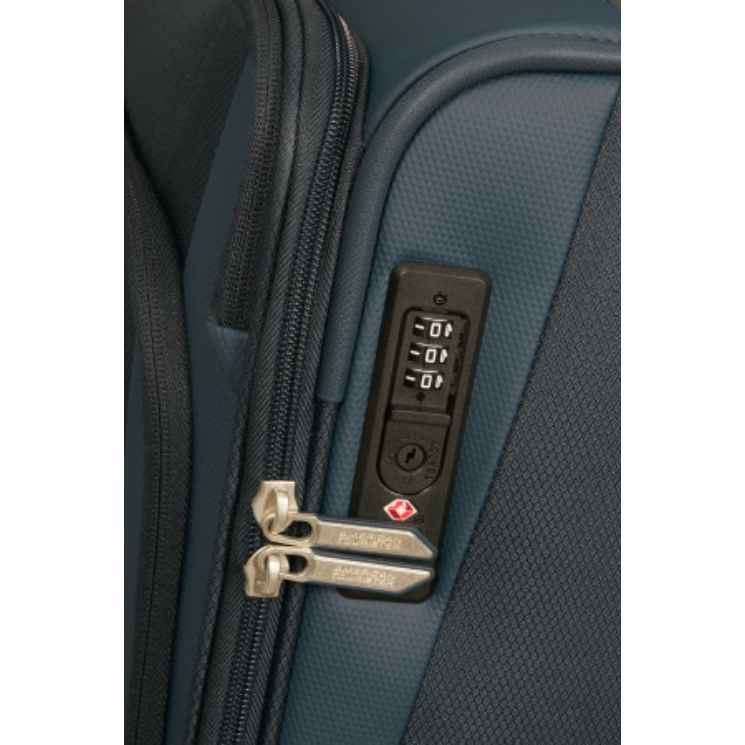 American Tourister WANDERLITE SPINNER S TSA TMAVOMODRÁ