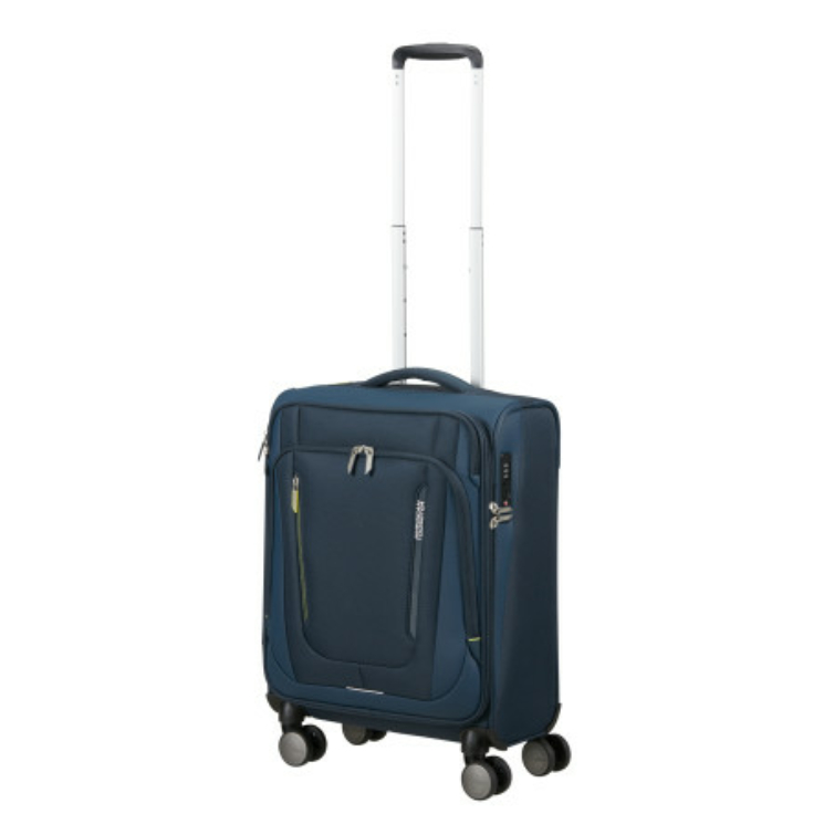 American Tourister WANDERLITE SPINNER S TSA TMAVOMODRÁ