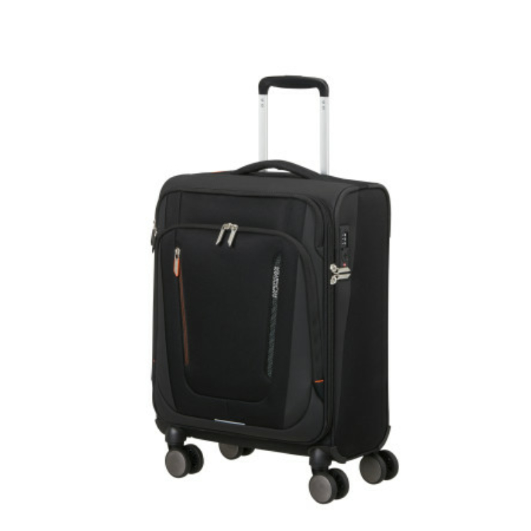American Tourister WANDERLITE SPINNER S TSA SHADOW BLACK