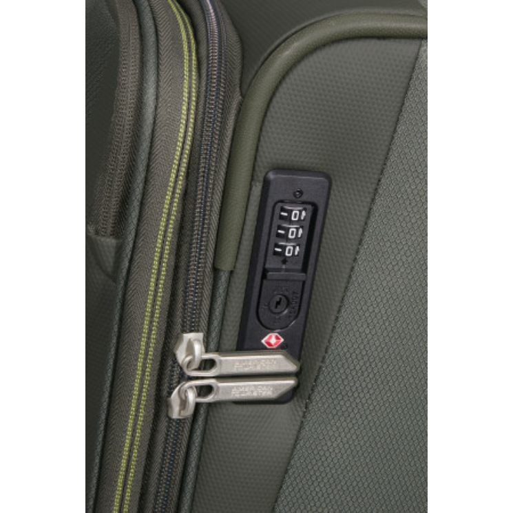 American Tourister WANDERLITE SPINNER S EXP TSA TMAVÁ KHAKI