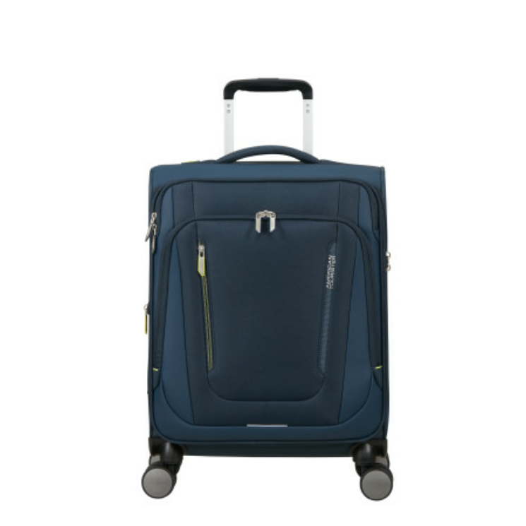 American Tourister WANDERLITE SPINNER S EXP TSA TMAVOMODRÁ
