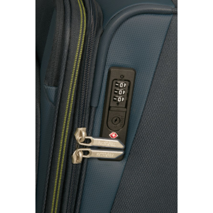 American Tourister WANDERLITE SPINNER S EXP TSA TMAVOMODRÁ