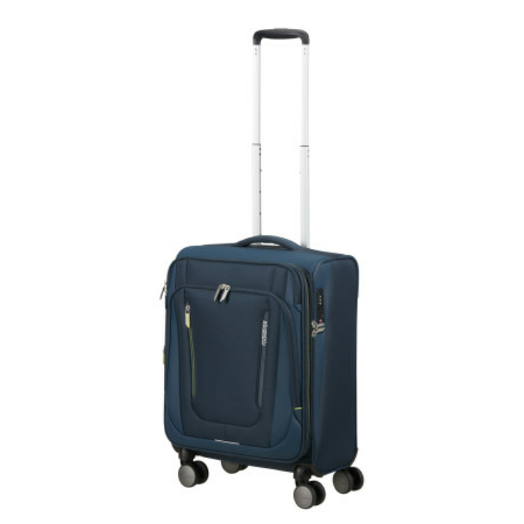 American Tourister WANDERLITE SPINNER S EXP TSA TMAVOMODRÁ